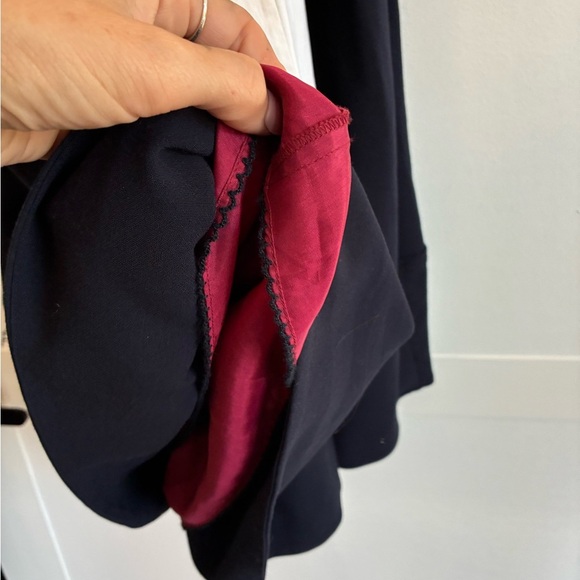 Leifnotes Anthropologie Daytripper Dress navy and white size 10 - Picture 10 of 11